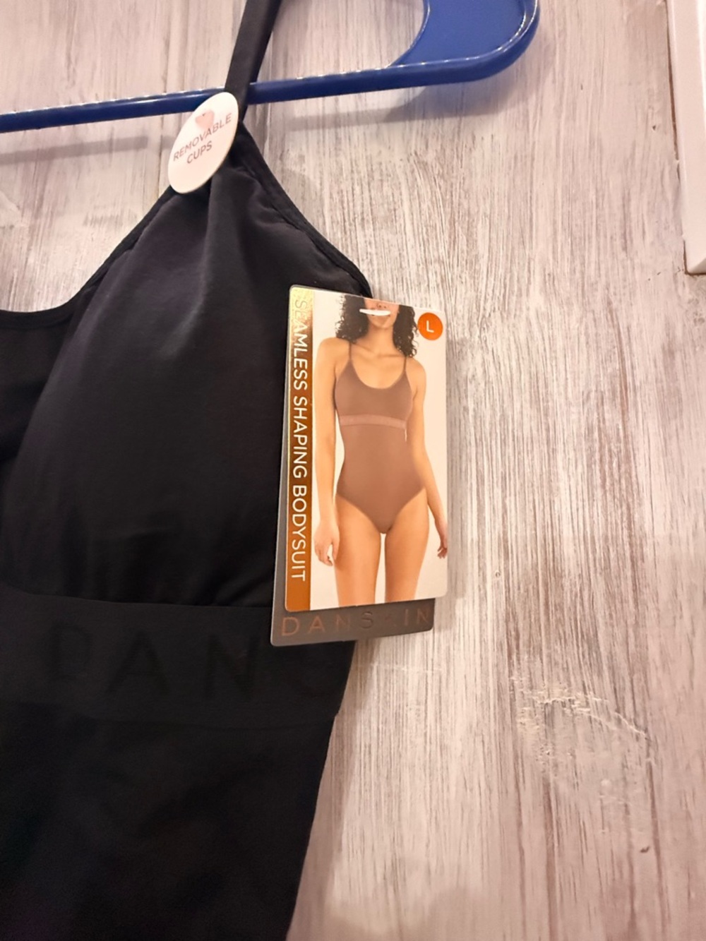 NWT Danskin Black Slim-Fit Seamless Bodysuit - Picture 5 of 12